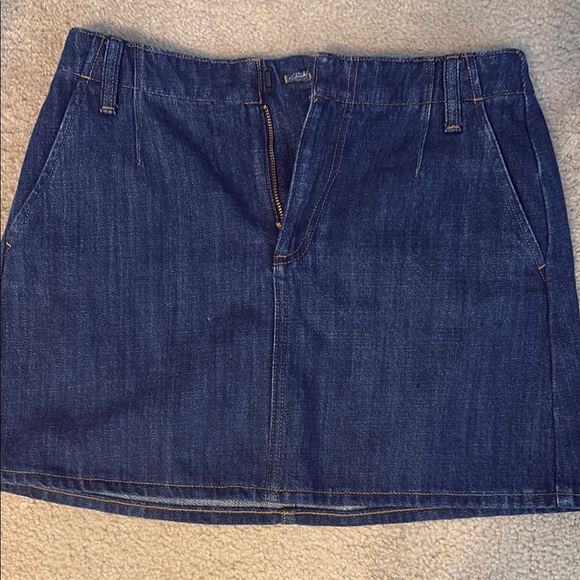 J CREW MINI DENIM SKIRT- size 26 NWT - Picture 2 of 4